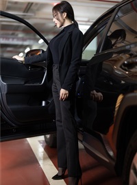 Wang Xinyao Yanni - NO.012 Buy watermark free black suit with pants, Gao Qilan(5)